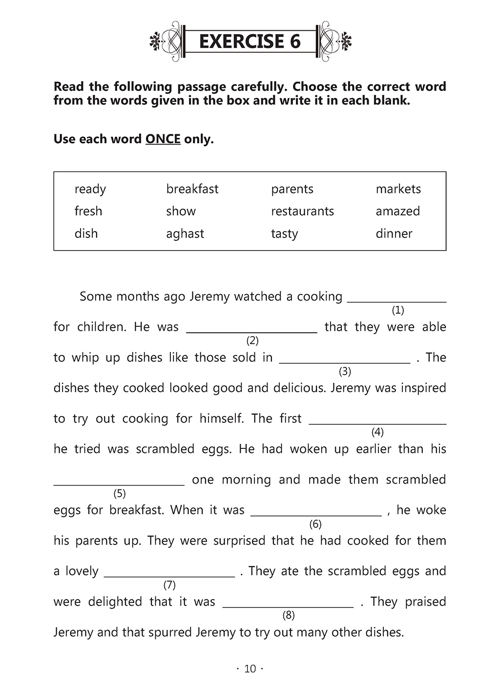 Primary 2 Excel In Vocabulary