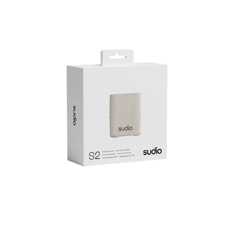 Sudio S2 Bluetooth Speaker  - Beige