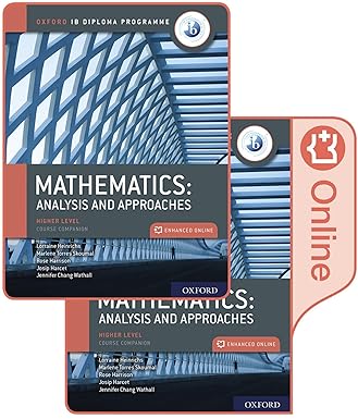 Oxford Ib Diploma Programme: Ib Mathematics: Analysis And Approaches, Higher Level, Print And Enhanced Online Course Book Pack