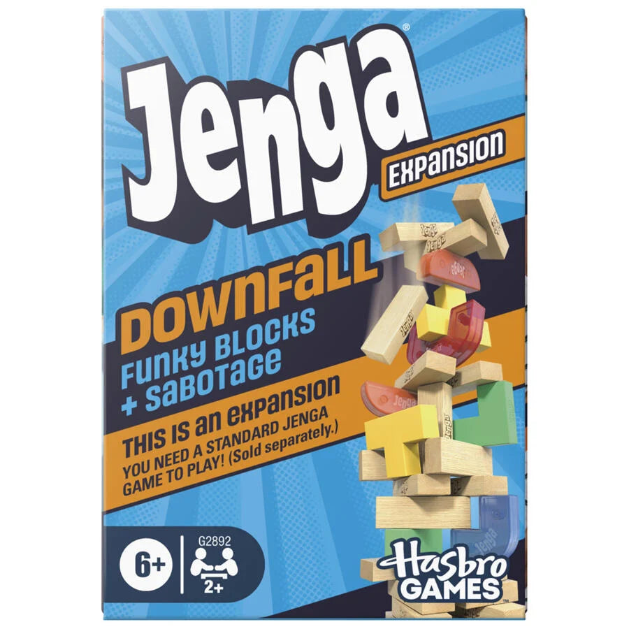 HASBRO JENGA DOWNFALL EXPANSION