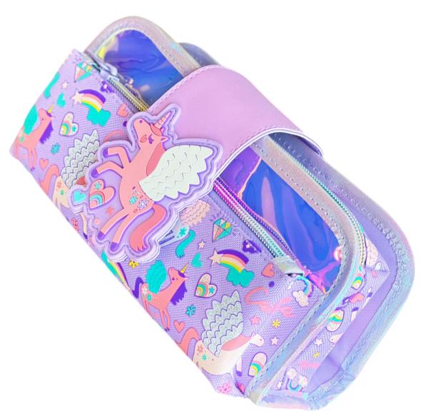 Pencil Bag With Buckle - Assorted Design