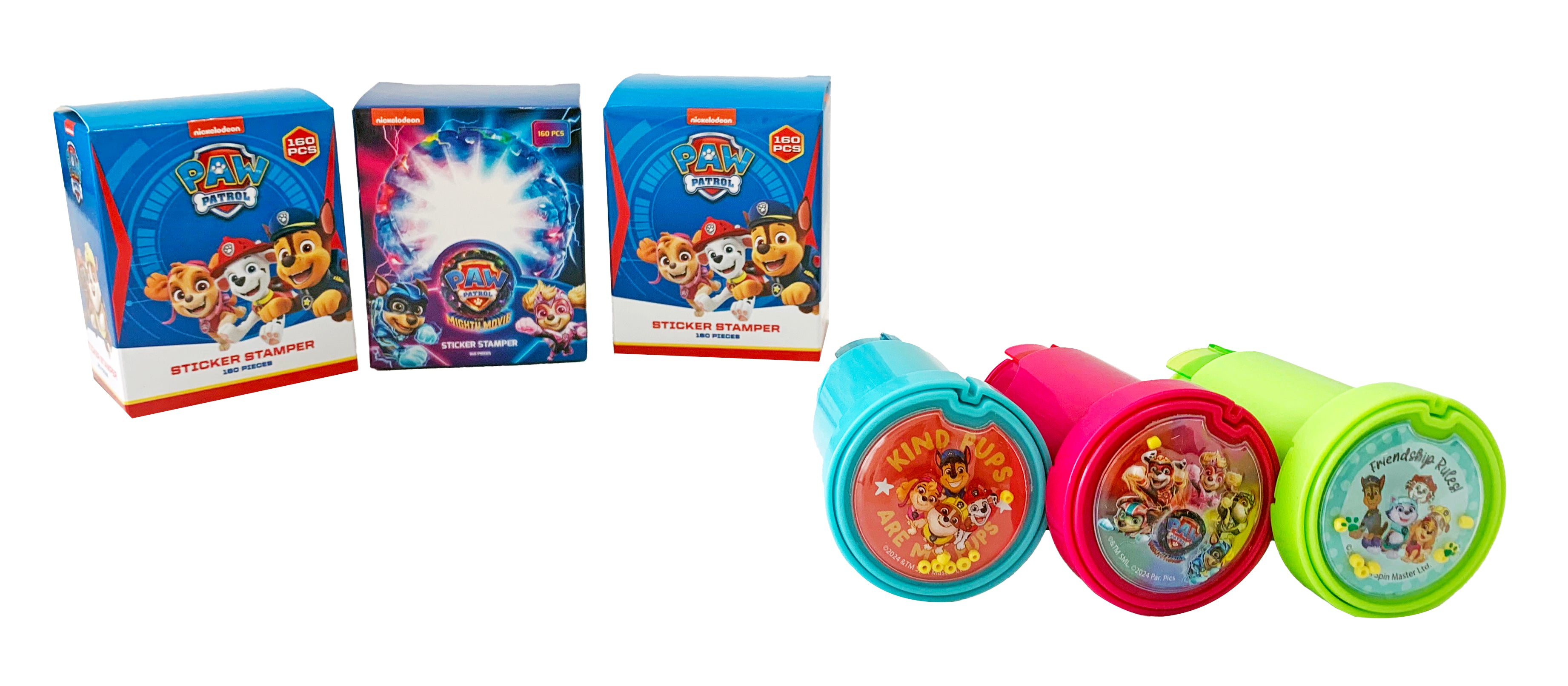 PAW PATROL STICKERS STAMPER GREEN