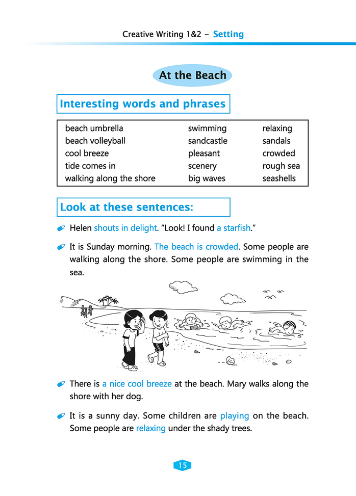 Primary 1&2 Quick Refer to Creative Writing