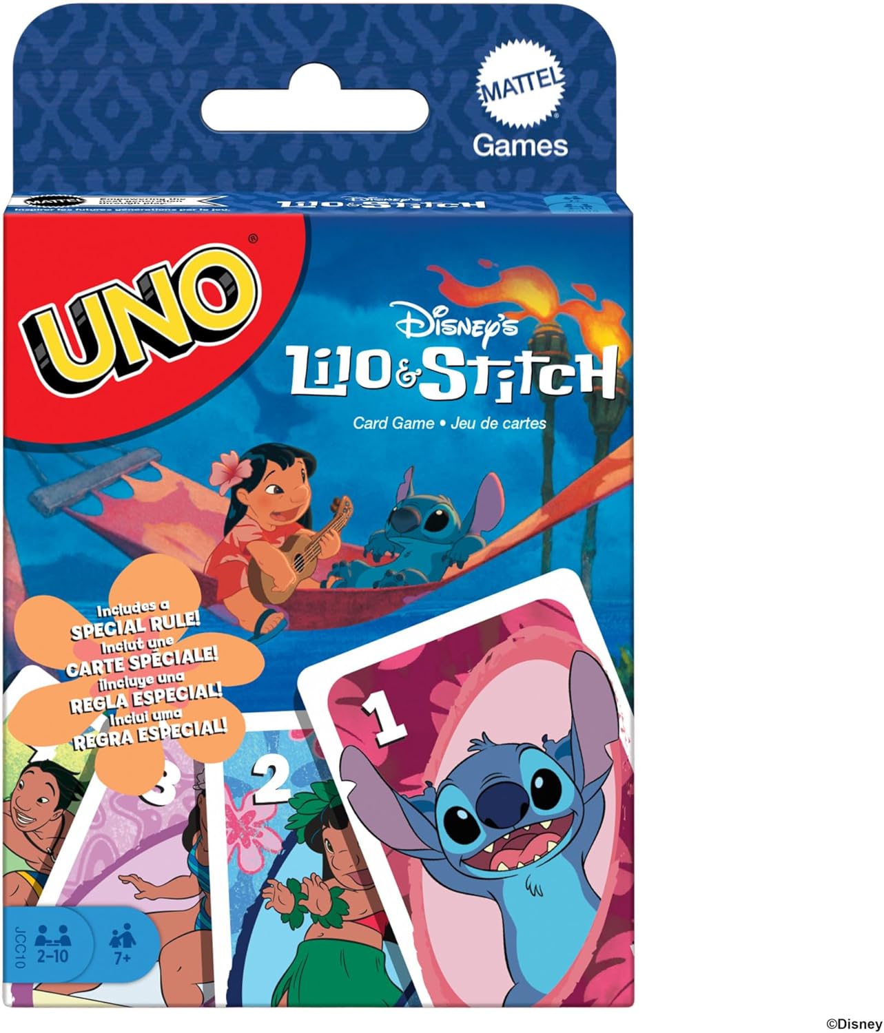 Mattel Uno Disneys Lilo And Stitch Card Game