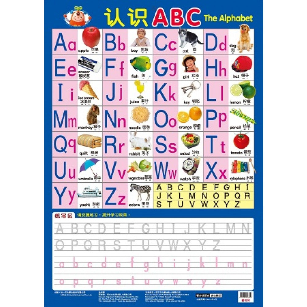 挂图:认识ABC(APR14)/(世一/童悦坊)