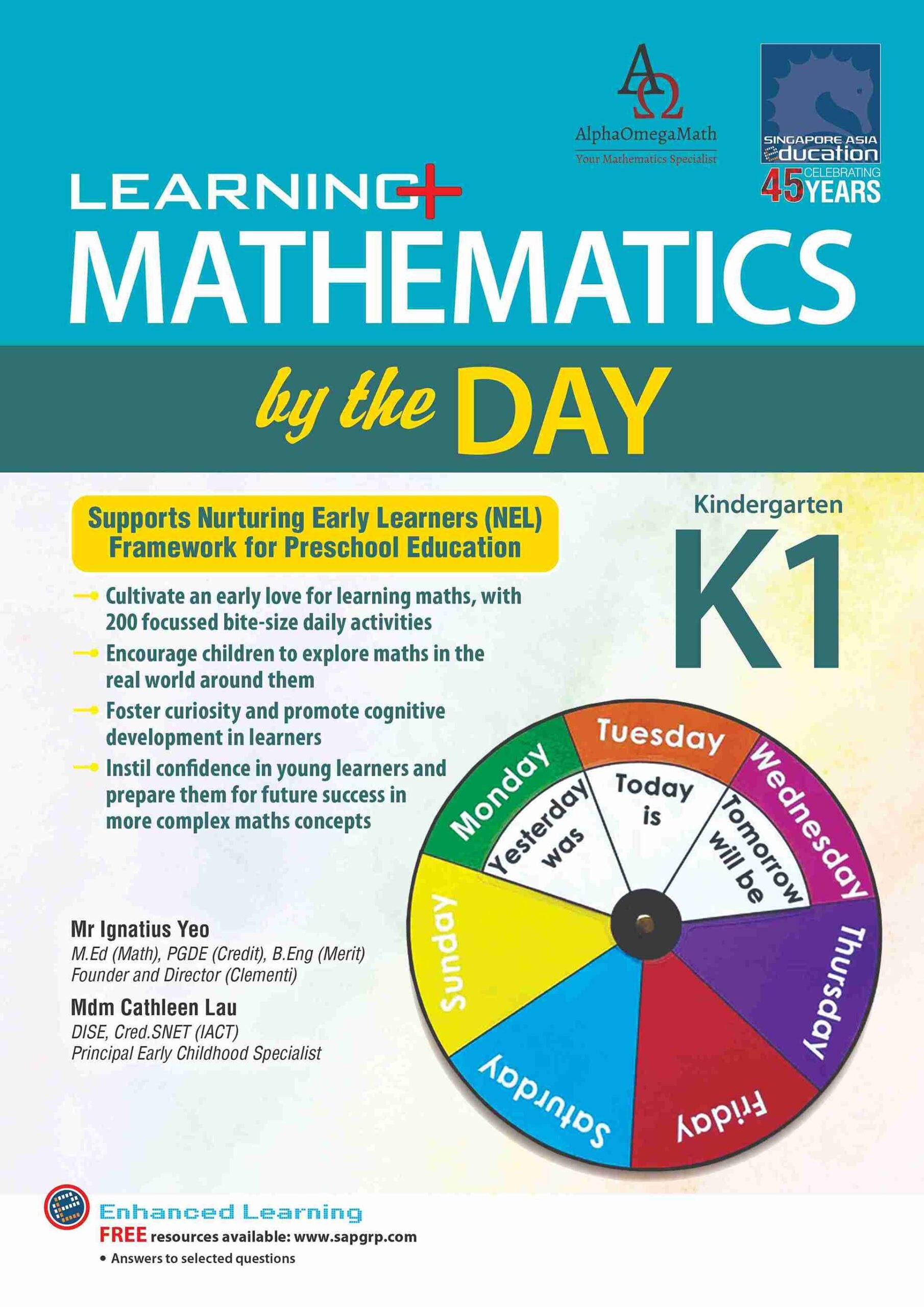 Kindergarten 1 LEARNING+ MATHEMATICS by the DAY
