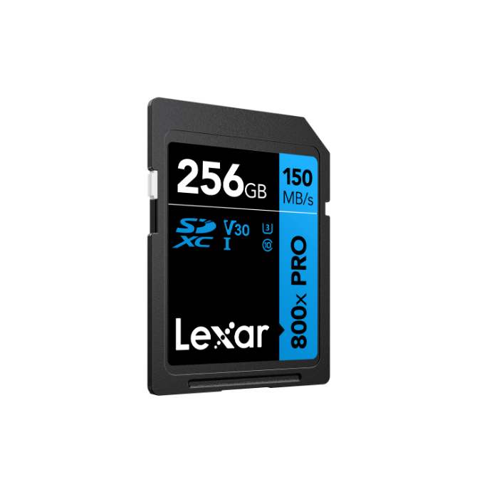 Lexar High-Performance 800x PRO SDXC UHS-I Card 256GB