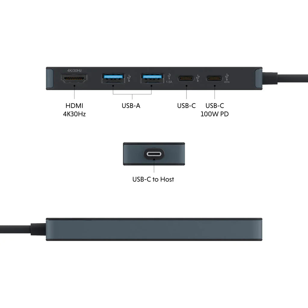 HyperDrive Flex 5 Port USB-C Hub