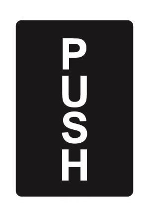 COSMO PUSH SIGN SA2-611B (40mm X 60mm)