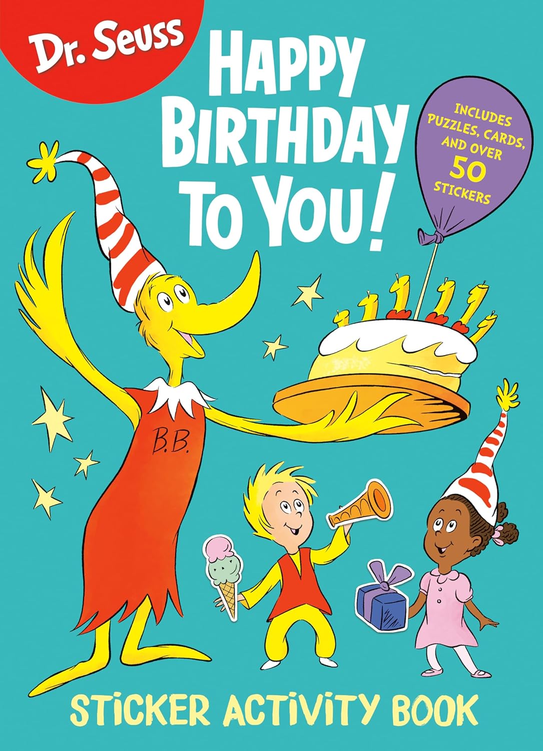 Happy Birthday To You Sticker Activity Book (Dr. Seuss)