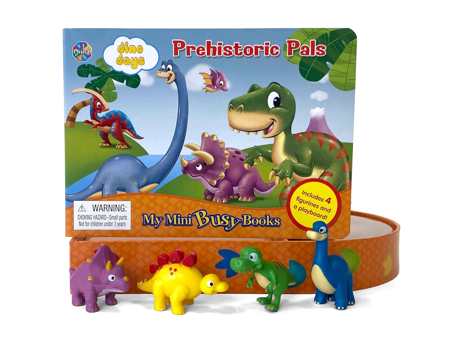 Mini Busy Book: Prehistoric Pals (Board Book)