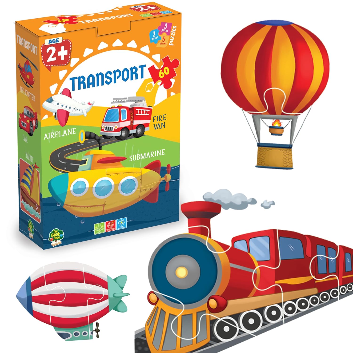 MAJESTIC BOOK TRANSPORT PUZZLE 60 PIECES
