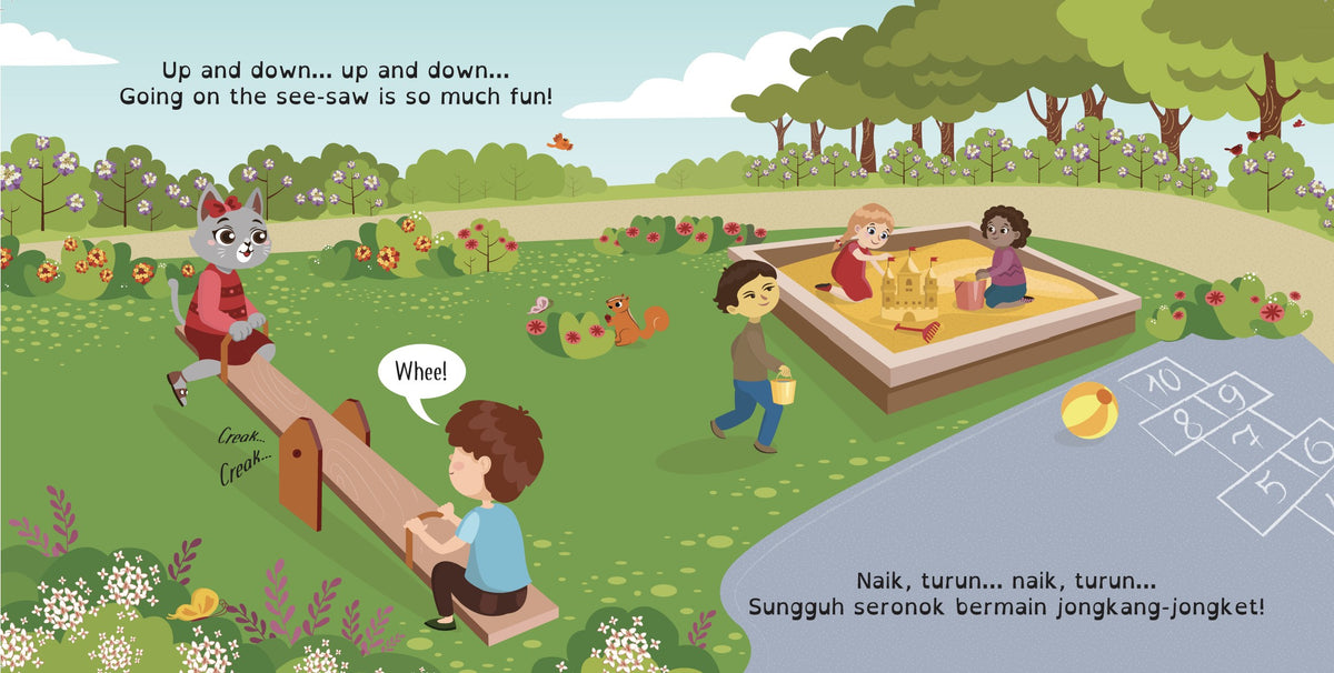 Ally at the Playground (Ally di Taman Permainan)