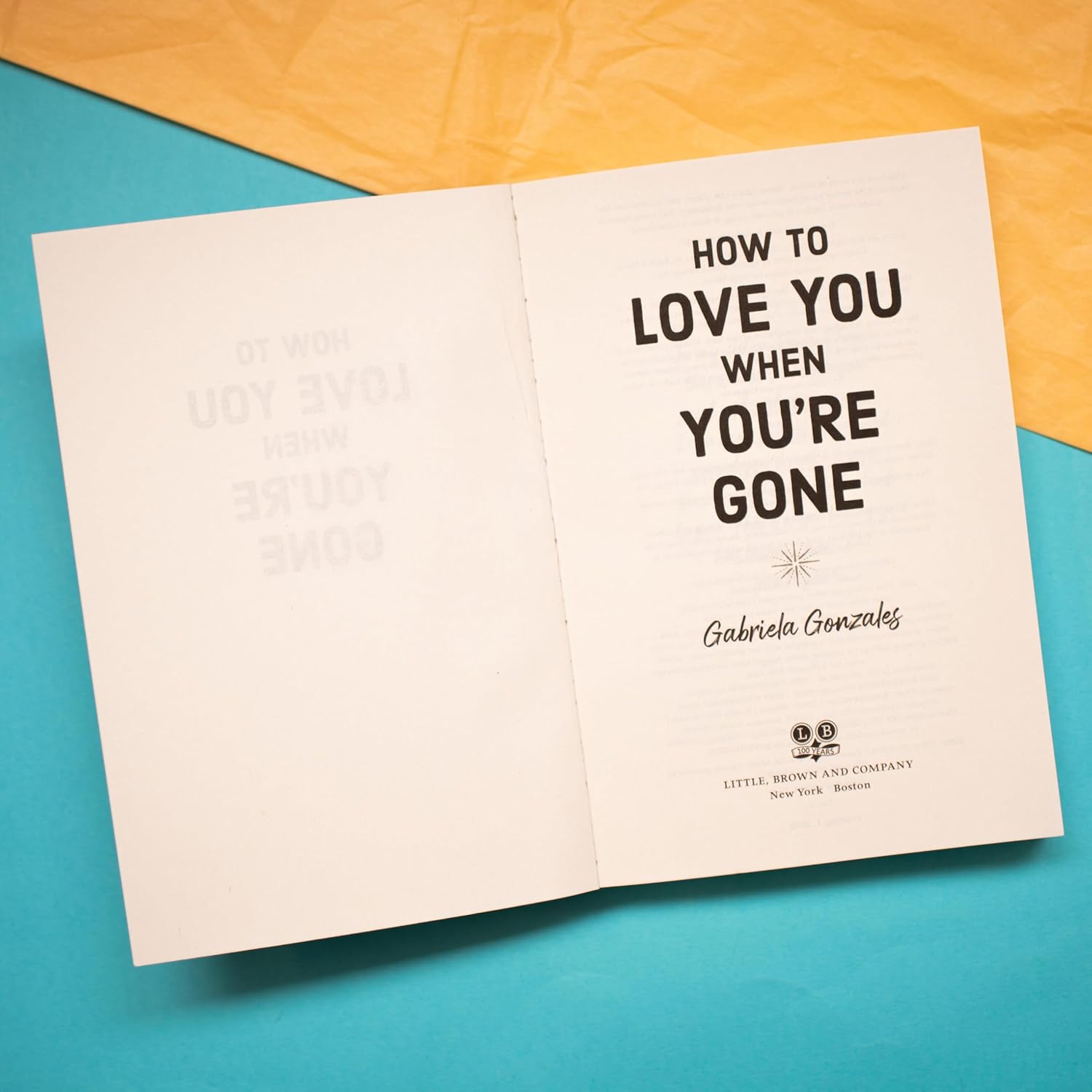 How To Love You When You're Gone (Paperback)