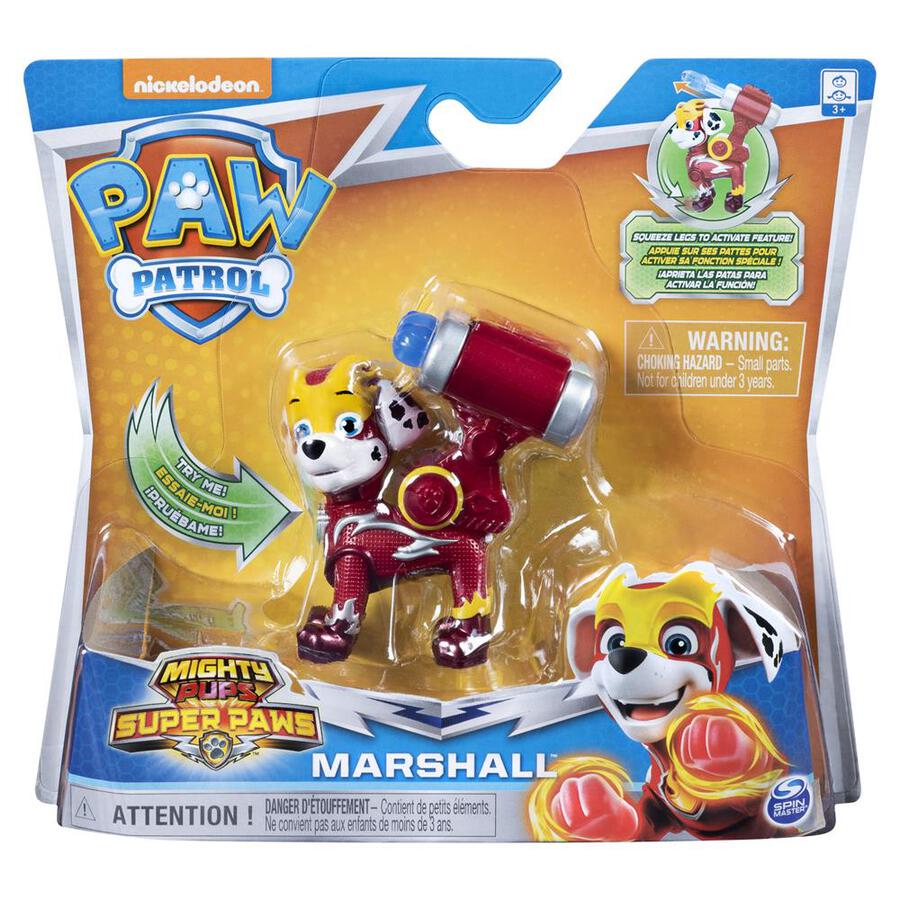 SPIN MASTER PAW PATROL MIGHTY PUPS SUPER PAWS FIGURE ASSORTED