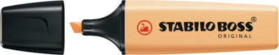 STABILO BOSS ORIGINAL PASTEL HIGHLIGHTER PALE ORANGE