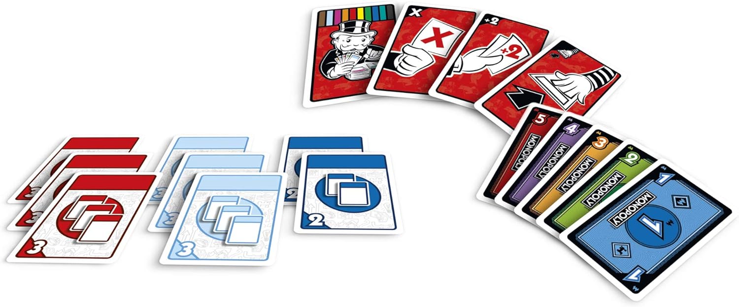 HASBRO MONOPOLY BID CARD GAME