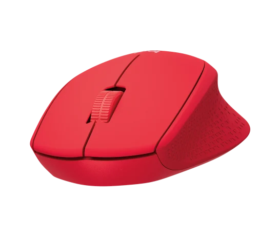 Logitech M331 Silent Plus Wireless Mouse Red