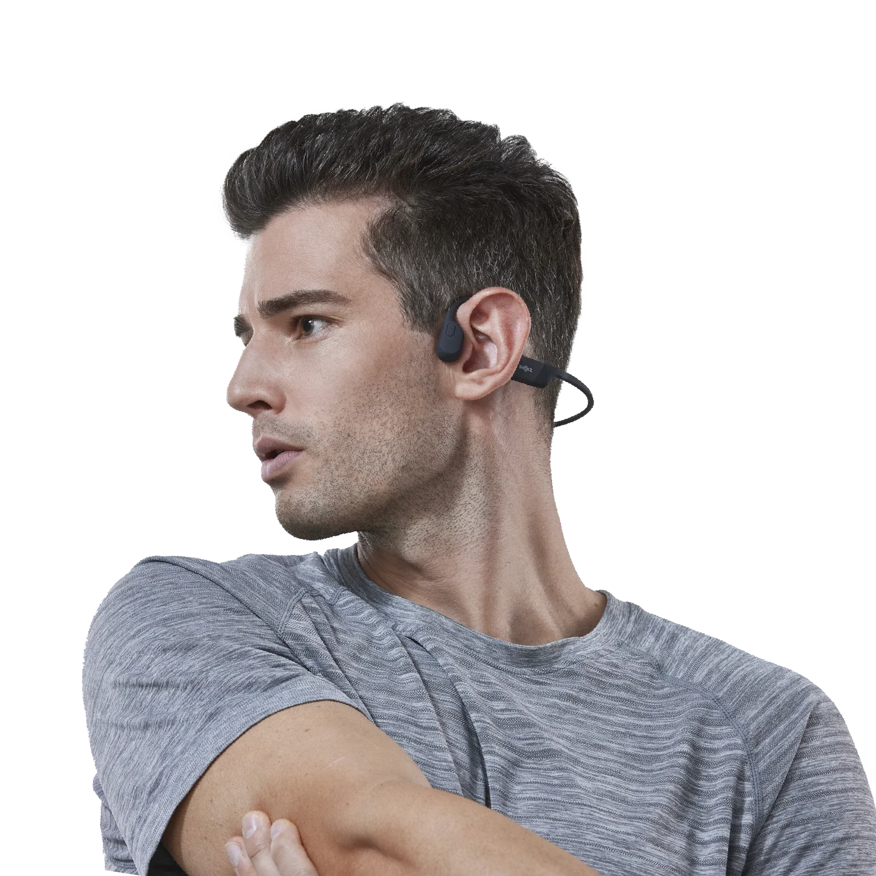 Shokz OpenRun Bone Conduction Sport Headphones Black