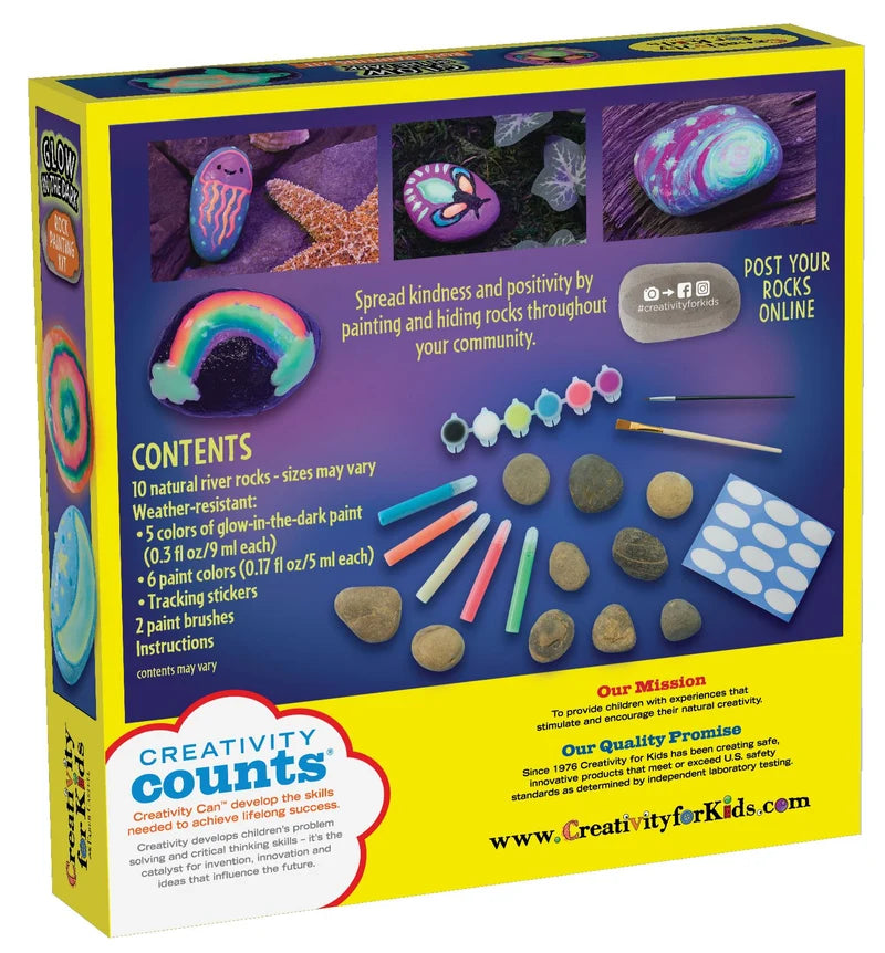 Fc Glow In The Dark Rock Painting-ck6232