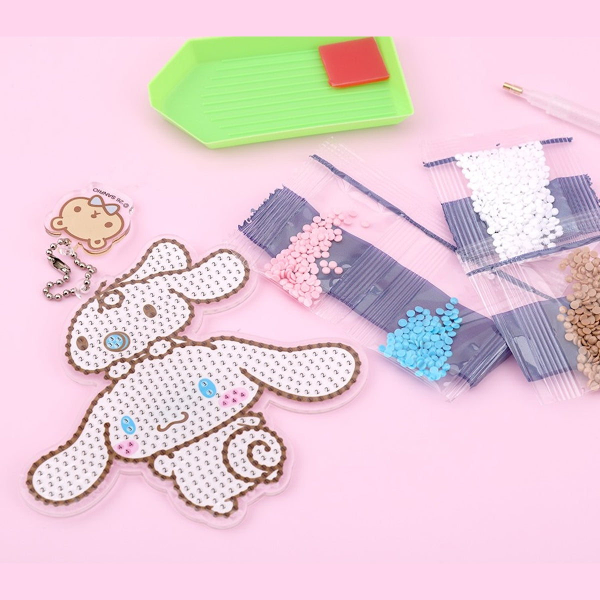 Sanrio Cinnamoroll DIY Diamond Painting Keyring