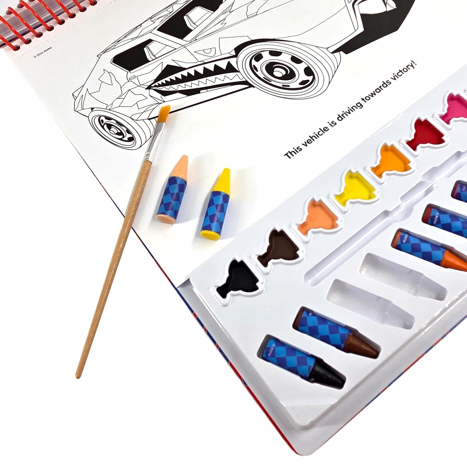 Mattel Hot Wheels Poster Paint & Color