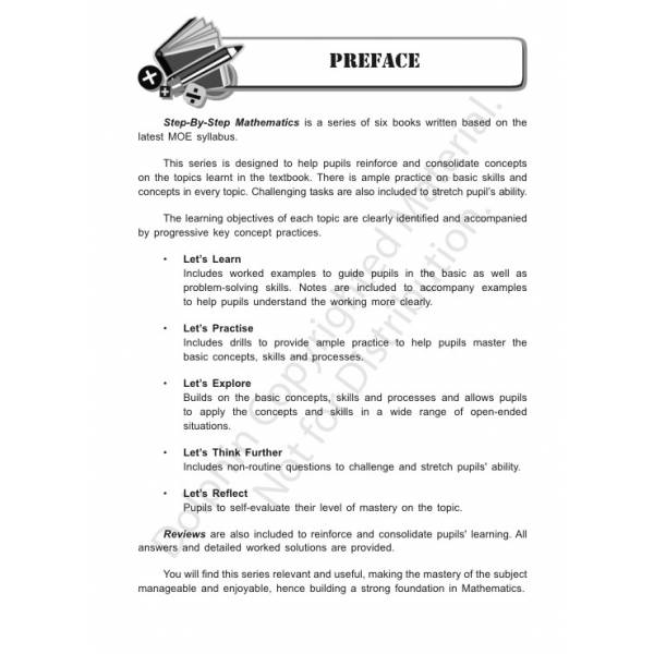 Step by Step Mathematics Primary 1 - Revised Edition