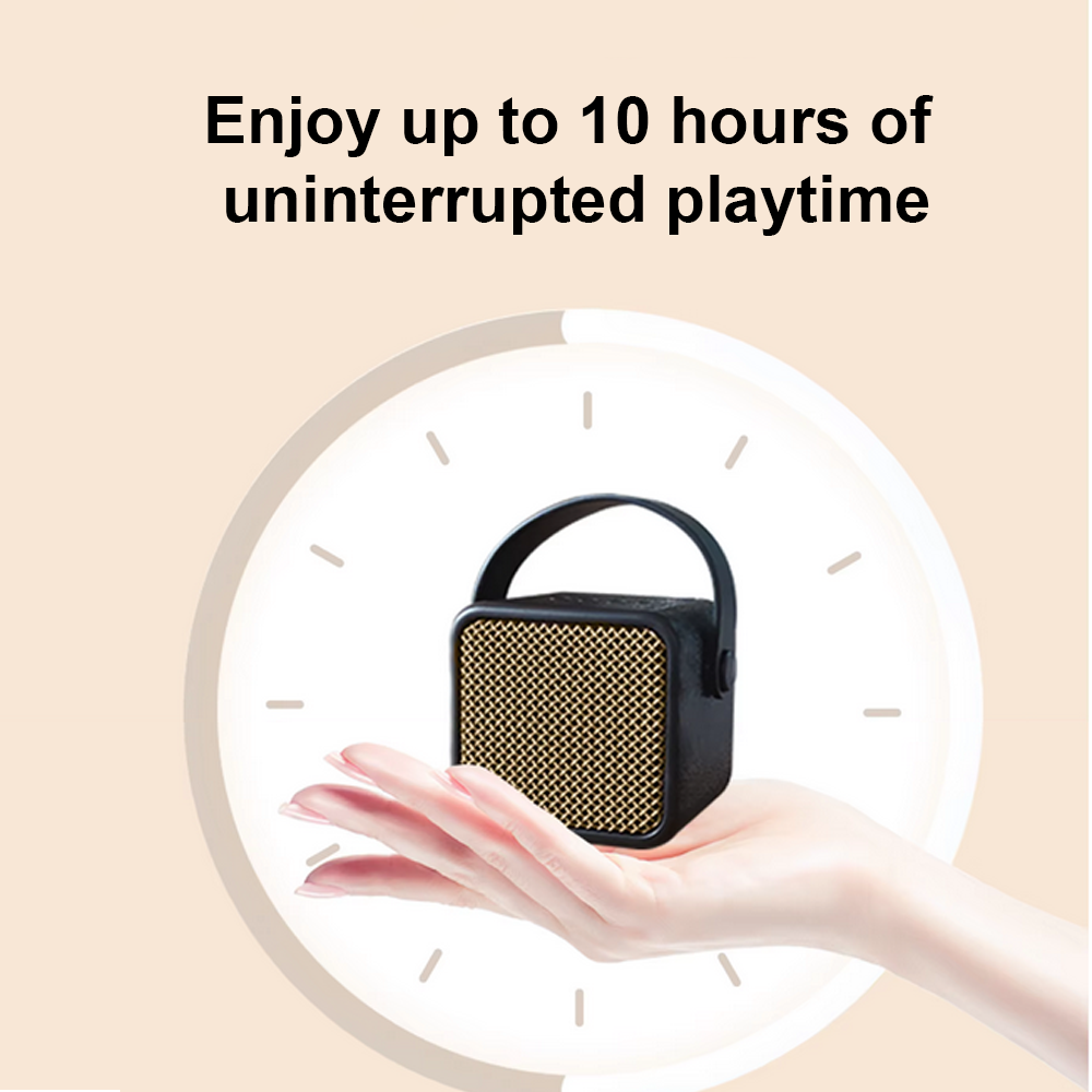 Alpha & Delta Muse Bluetooth Speaker Black
