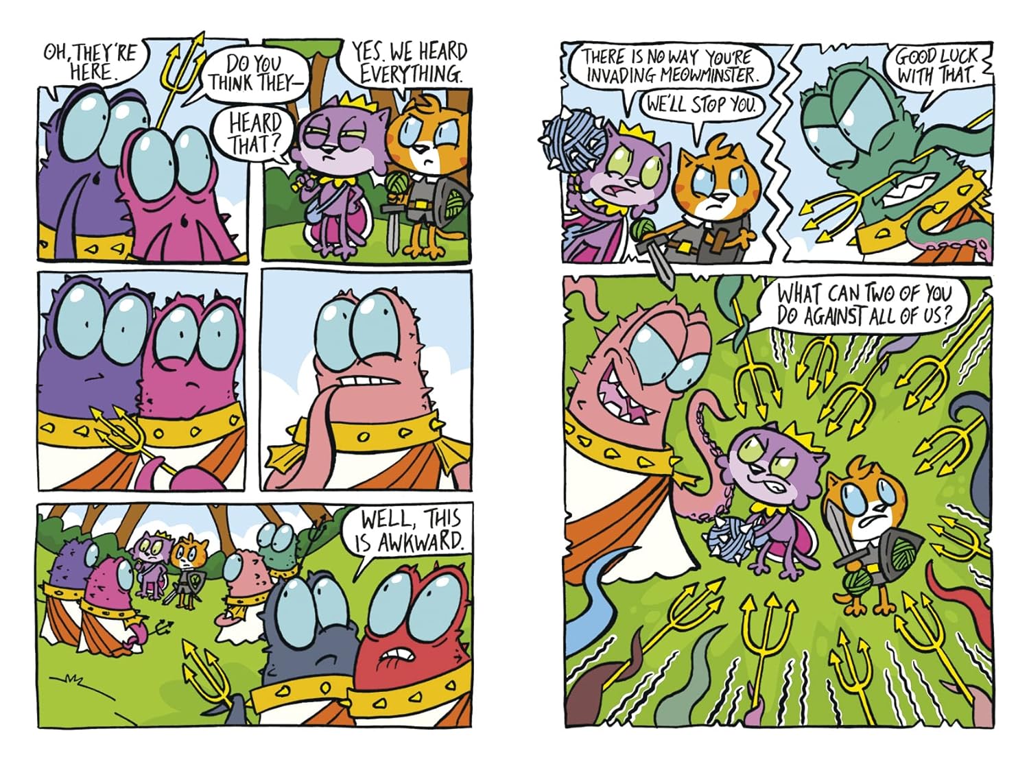 Kitty Quest: Tentacle Trouble: A Graphic Novel: 2