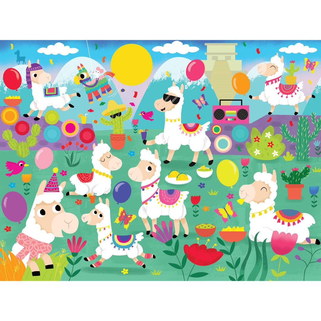 HINKLER JR JIGSAW CARRY AND PLAY PUZZLE LLAMA FIESTA