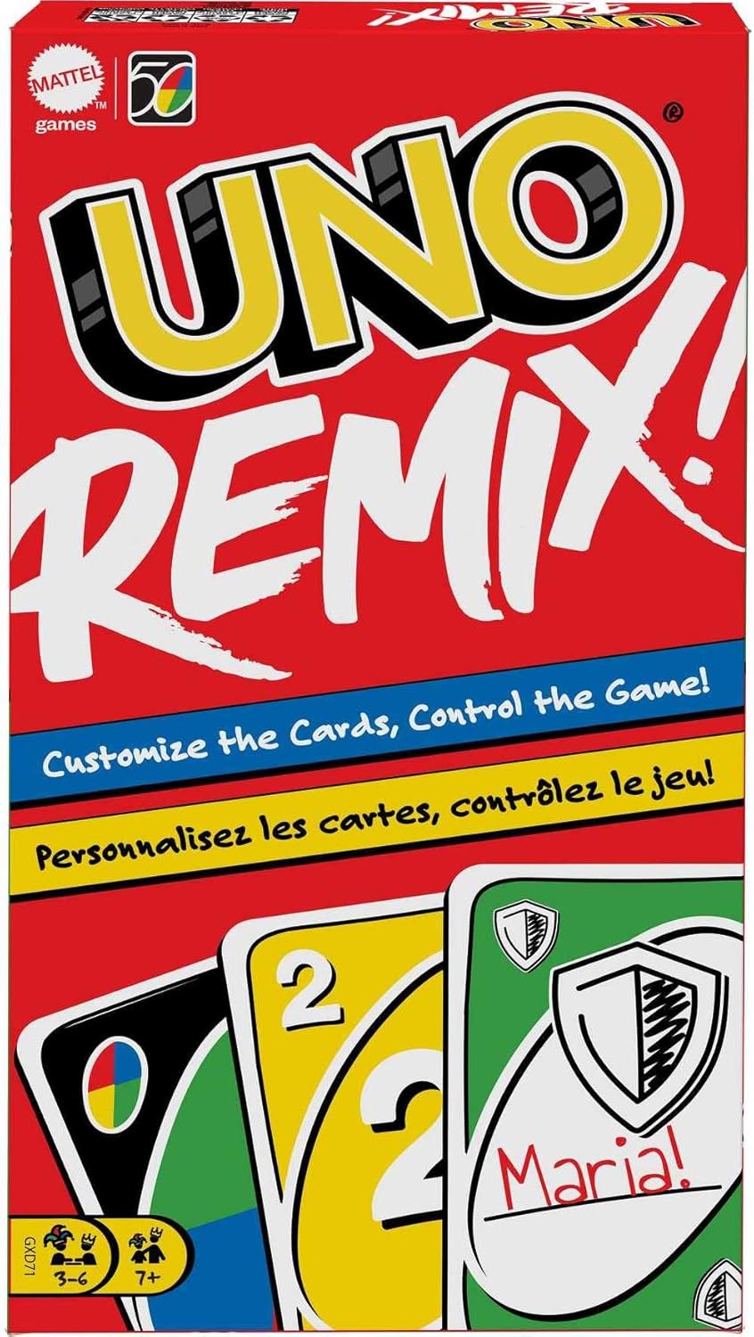 MATTEL GAMES UNO REMIX CARD GAME