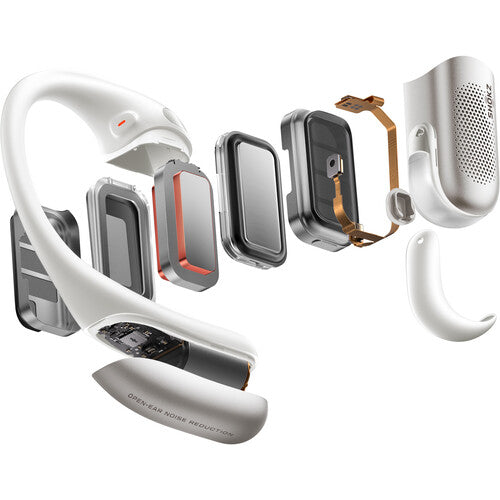 SHOKZ OpenFit Pro Wireless Open-Ear Headphones – White 