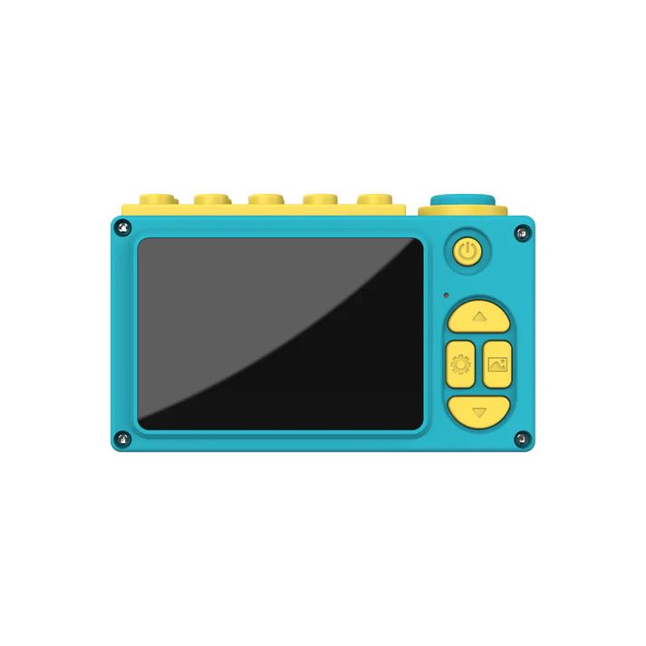 myFirst Camera 2 - 8MP IPX8 Waterproof Underwater (10ft/3m) Diving Mini Digital Camera for Kids - Blue