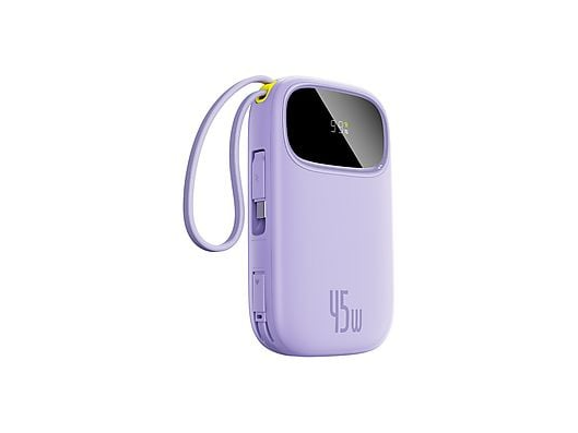 Baseus Enerfill Fc31 20000 mAh 45W Portable Charger (Purple)