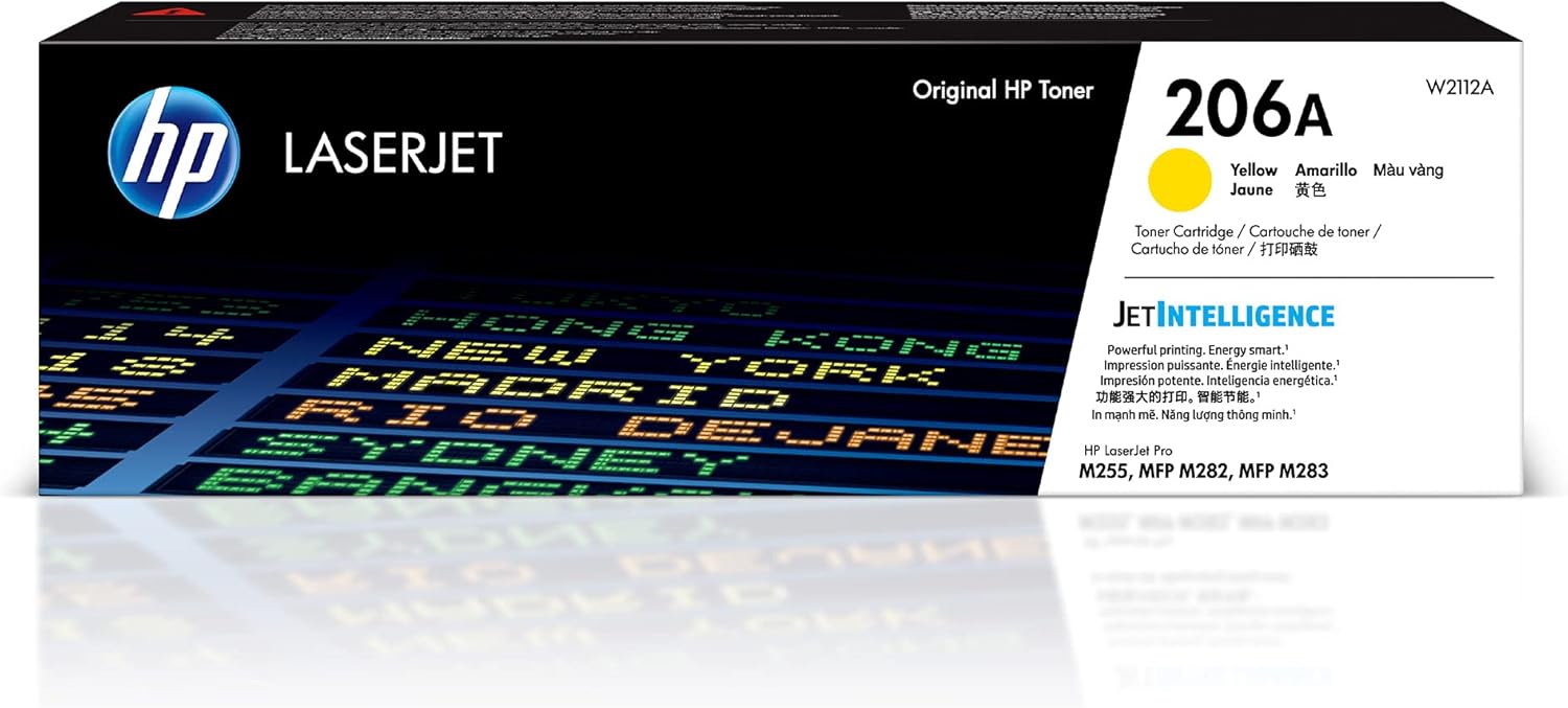 HP 206A Original Yellow Toner Cartridge  