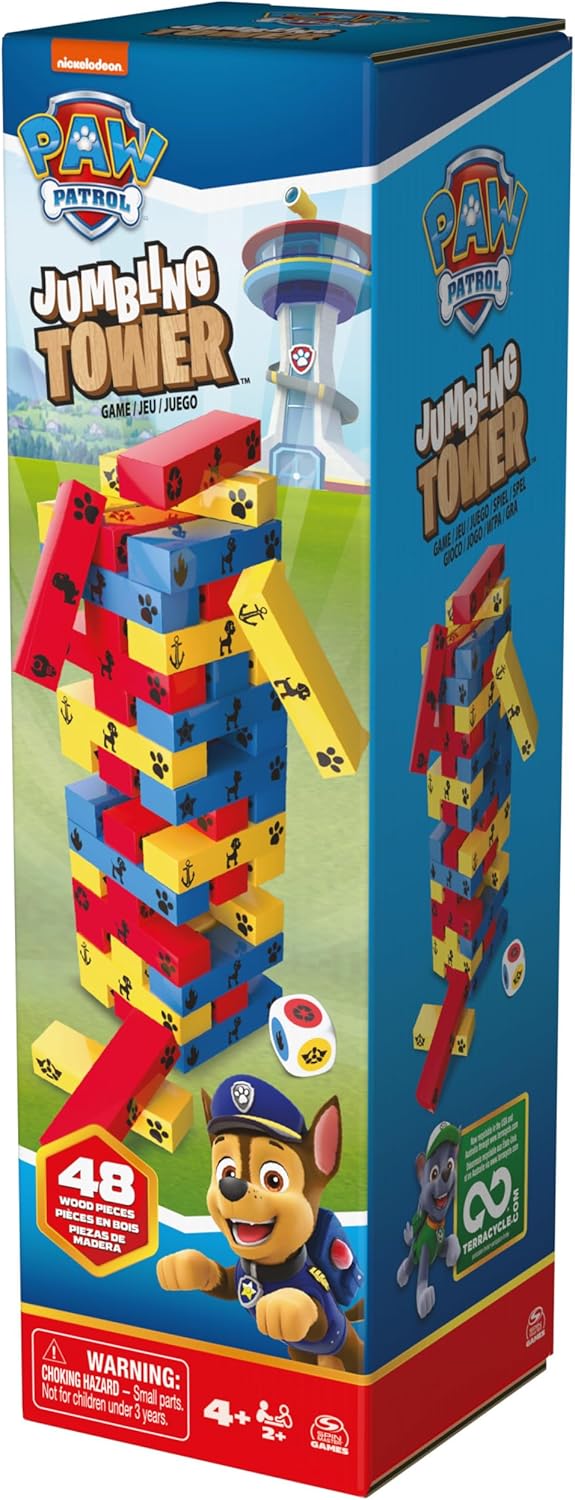 Spin Master Paw Patrol Jumbling Tower Game