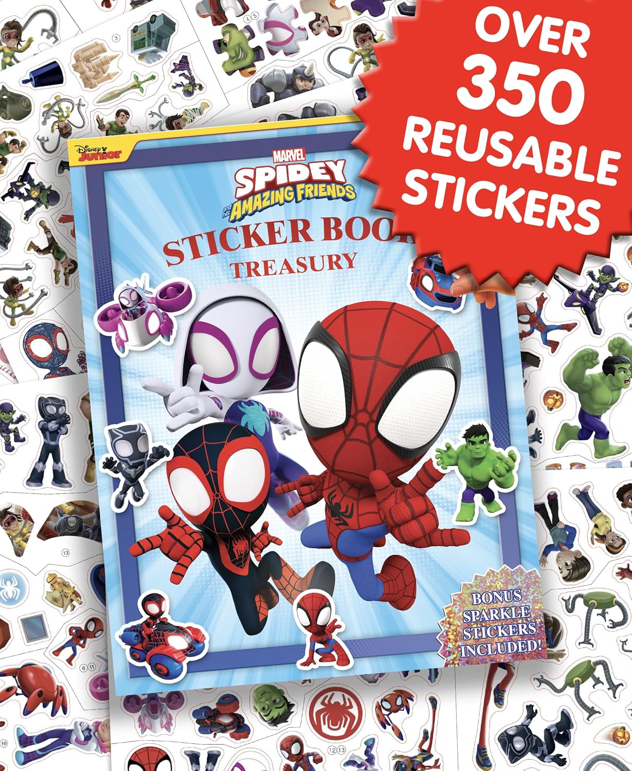 Marvel Spidey and his Amazing Friends Sticker Book Treasury