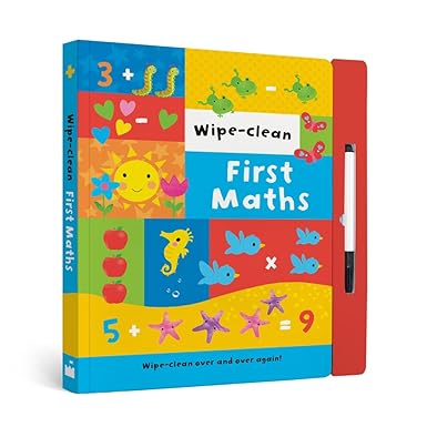 First Maths - Wipe Clean (Board Book – Big Book)