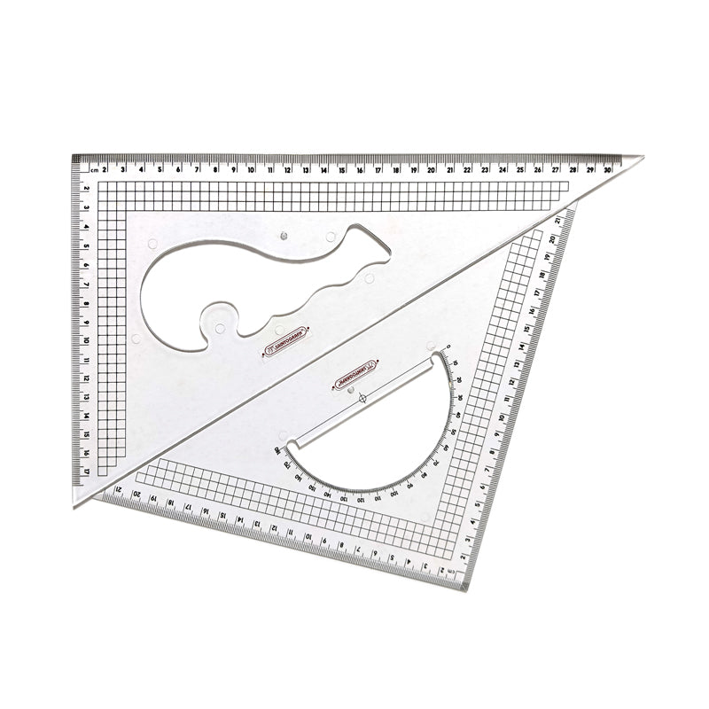 SET SQUARE 30CM 833