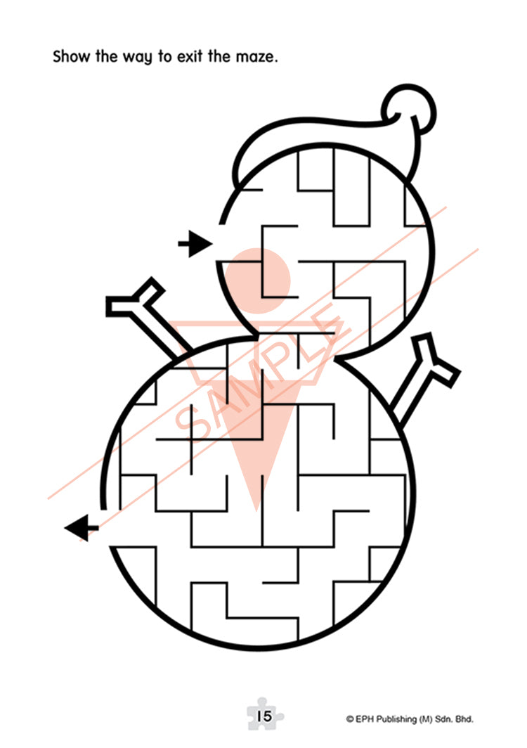 Nursery Maze Buzz - Book 1