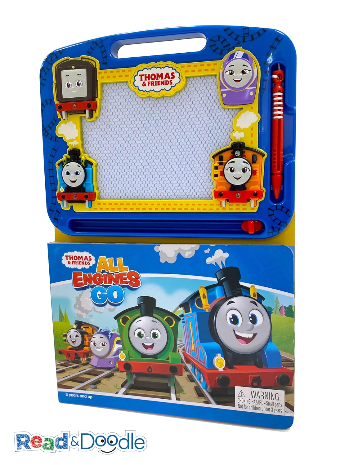 Thomas On The Go Read & Doodle (Board Book)