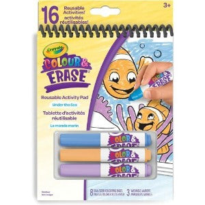 CRAYOLA COL&ERASE ACT.PAD-SEA 811489