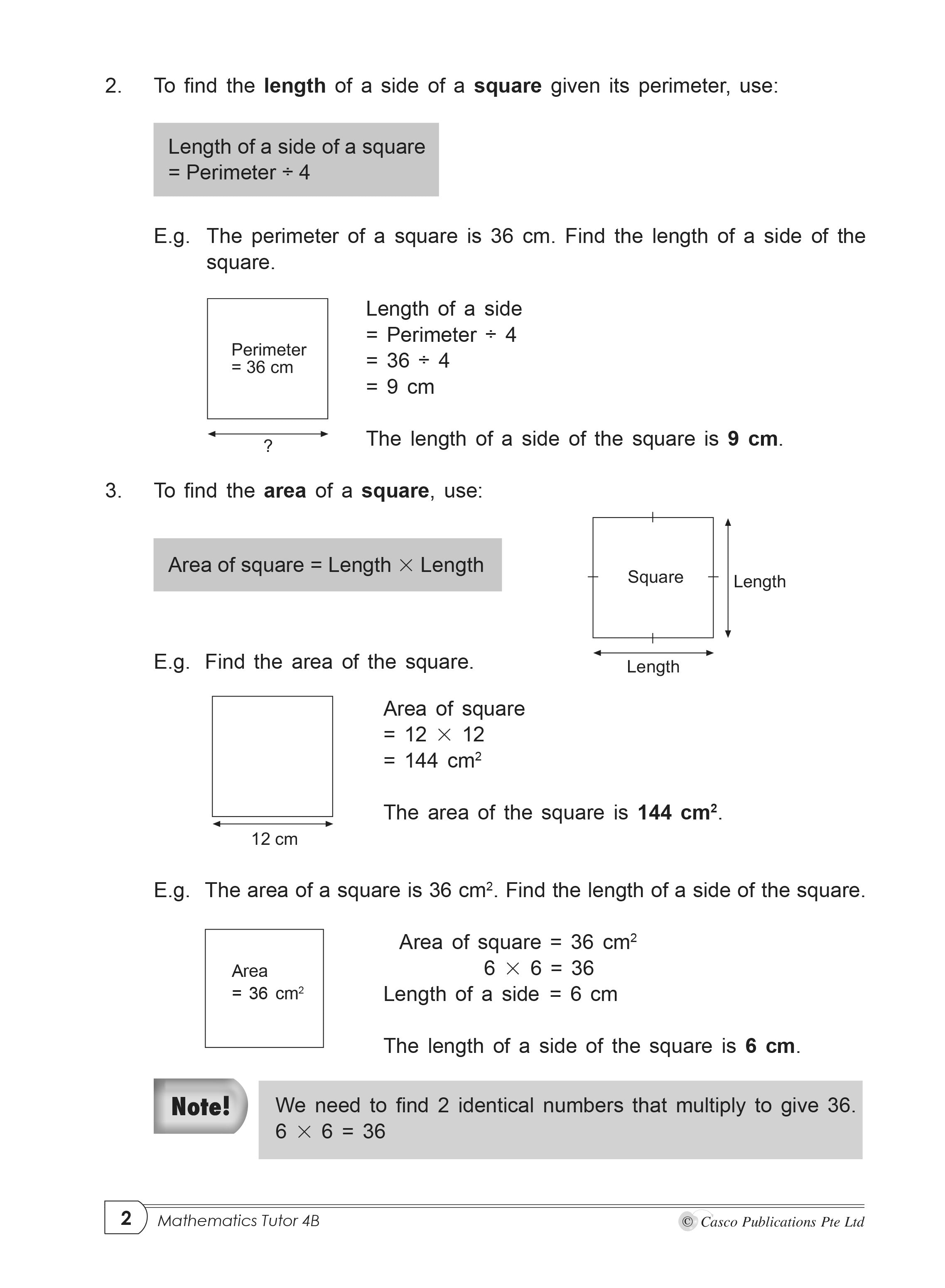 Primary Maths Tutor 4B Volume 2 - 2nd Edition