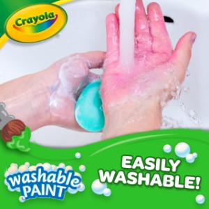 CRAYOLA WASHABLE PAINT 16OZ-BLACK