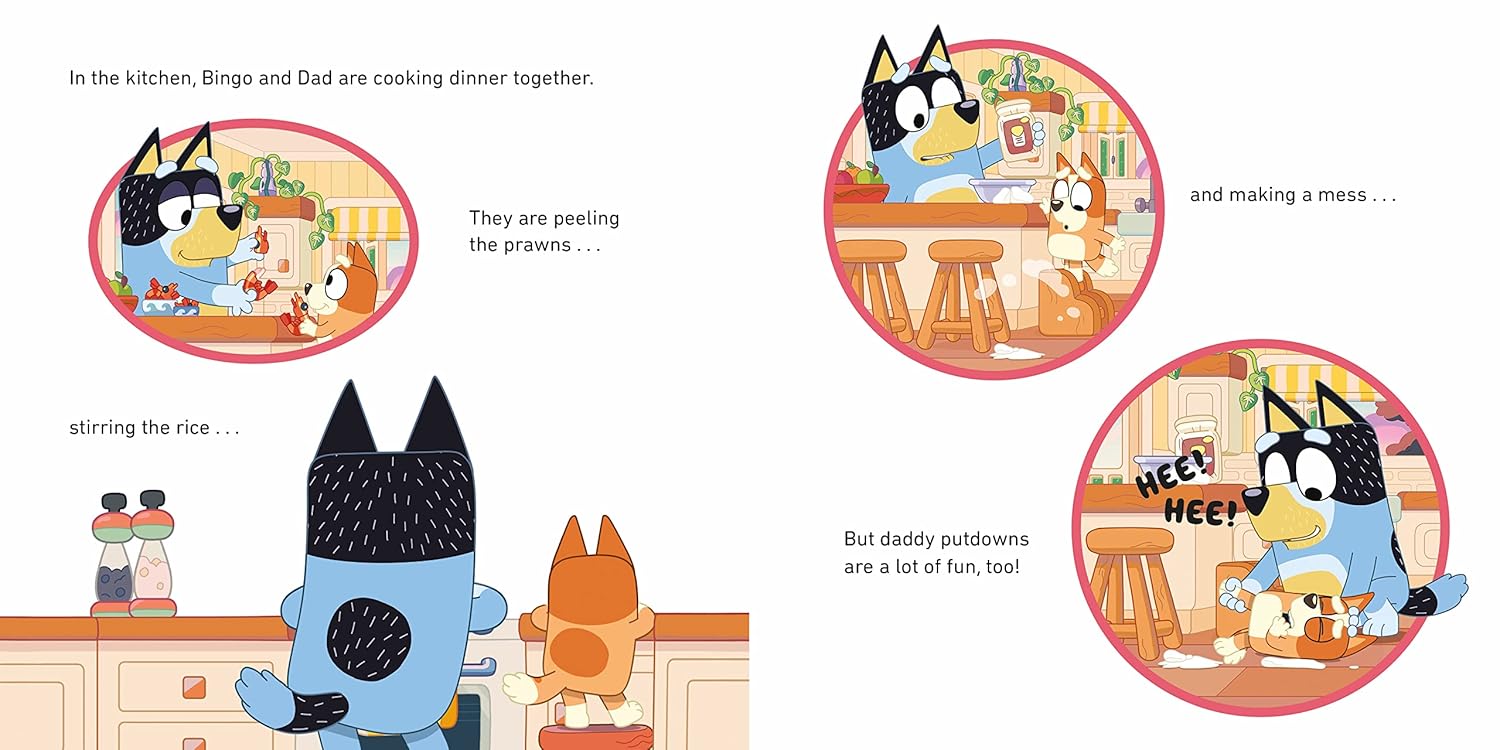 Bluey: Daddy Putdown (Paperback)