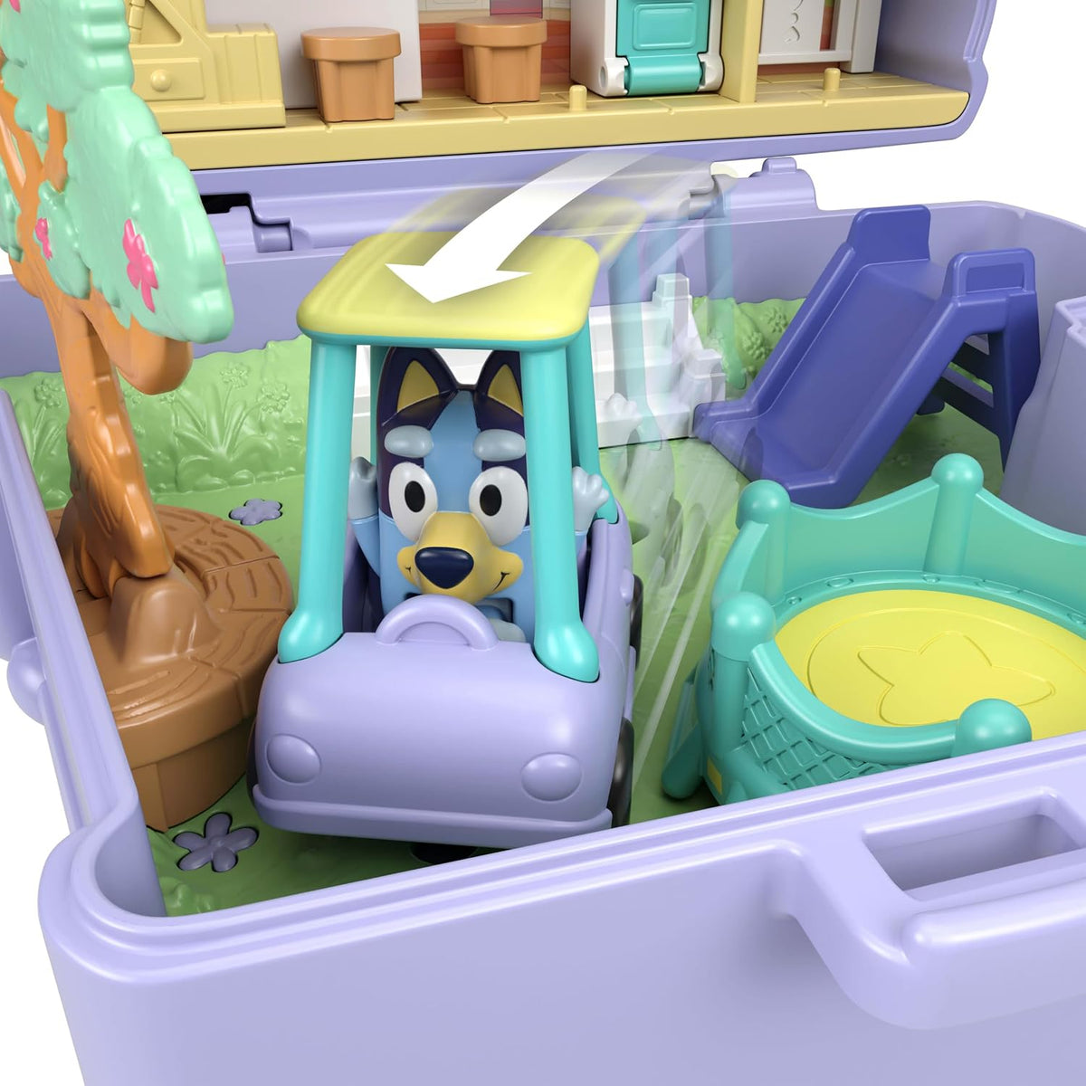MATTEL POLLY POCKET BLUEY COMPACT PLAYSET