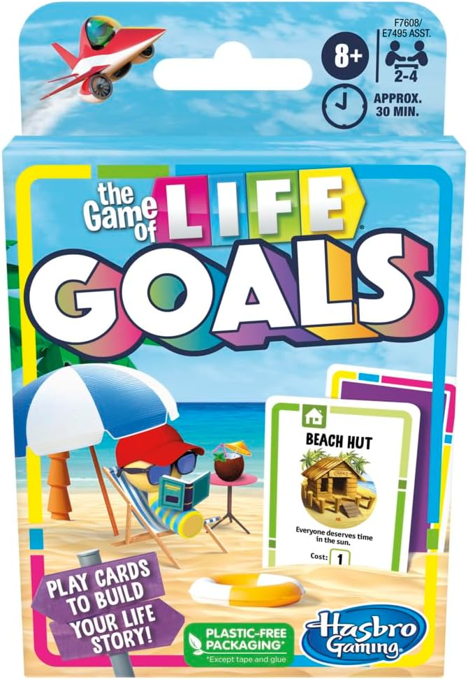 HASBRO GAMING THE GAME OF LIFE GOALS