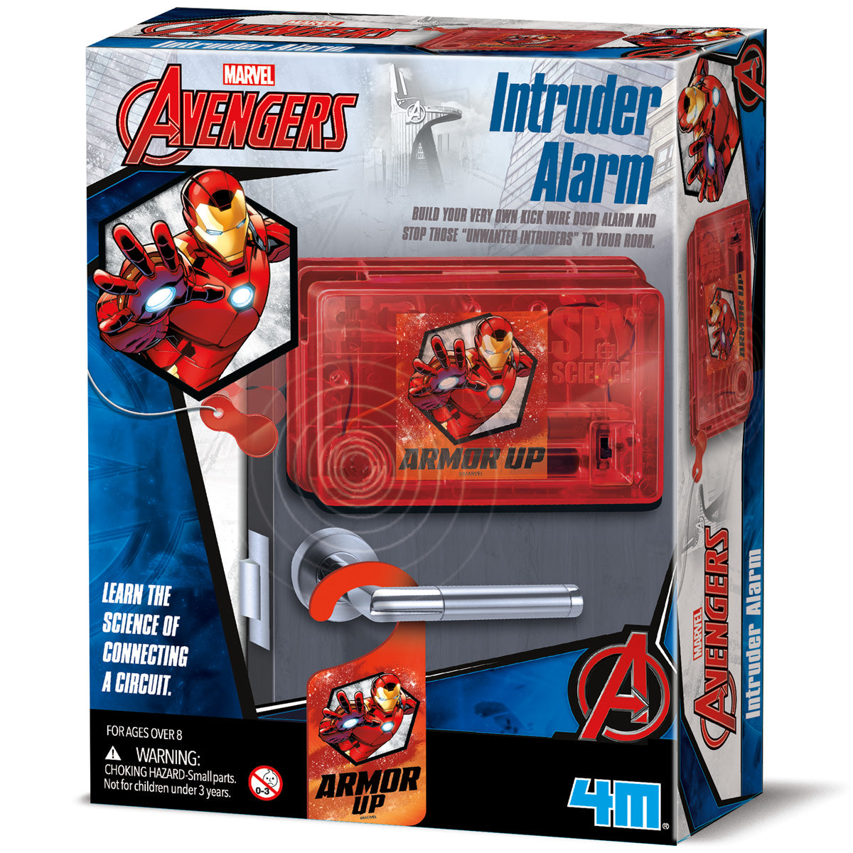 4M DISNEY MARVEL IRONMAN INTRUDER ALARM