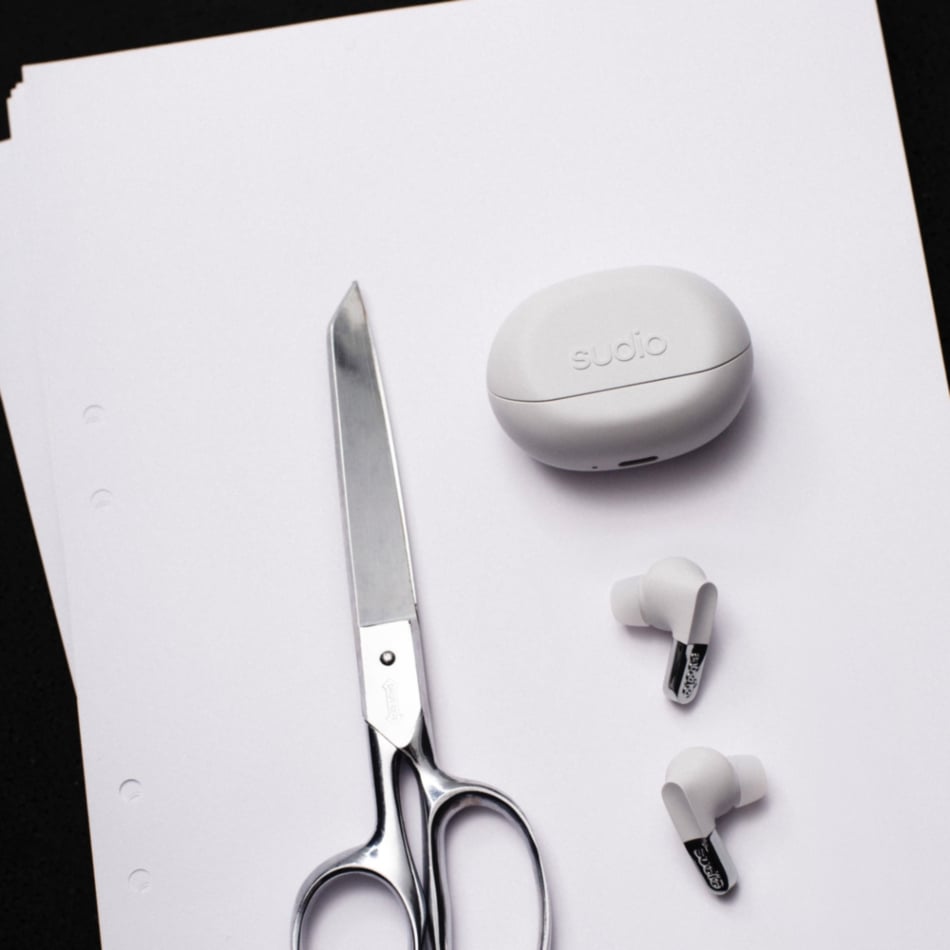 Sudio N3 Pro True Wireless Earbuds with ANC - Yellow