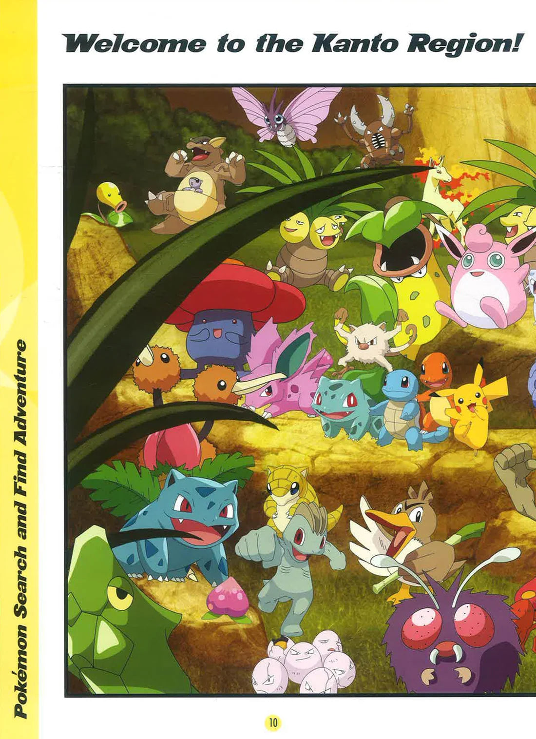 Pokemon Search And Find Adventure: The Kanto Region (Paperback)